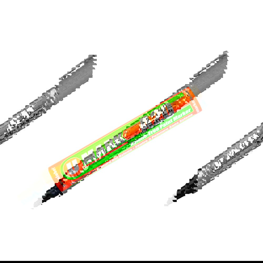 Markers & Paintsticks; Marker Type: Liquid Paint Marker; Tip Shape: Bullet; Chisel; Color: Gray; Ink Type: Xylene-free; Alcohol Base; Fade Resistant; Water Resistant; Tip Type: Reversible; Bullet; Chisel; For Use On: Wood; Glass; Cardboard; Ceramic; Plast